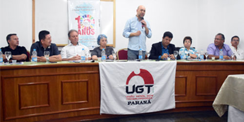 Plenária da UGT-PARANÁ debate o futuro do mundo do trabalho